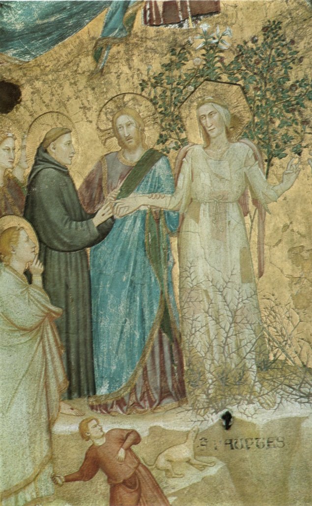 Parente_di_giotto,_sposalizio_di_san_francesco_con_la_povertà,_1316-1318,_volta_nella_basilica_inferiore_di_assisi